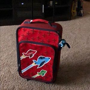 Boys carry on luggage